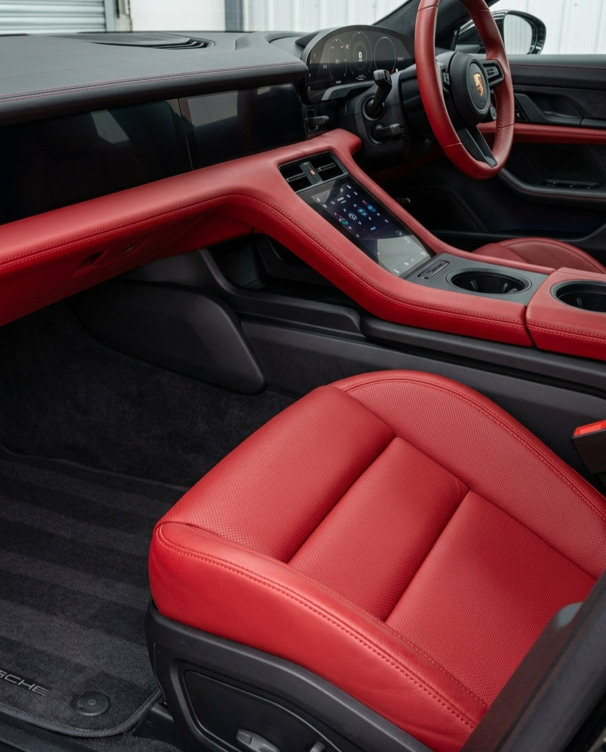 Porsche interior detailed by JSO Detailing